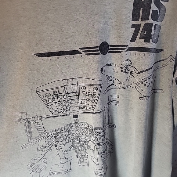 Vintage Single Stich hs 748 t-shirt Size XL Canada Made - Picture 2 of 7